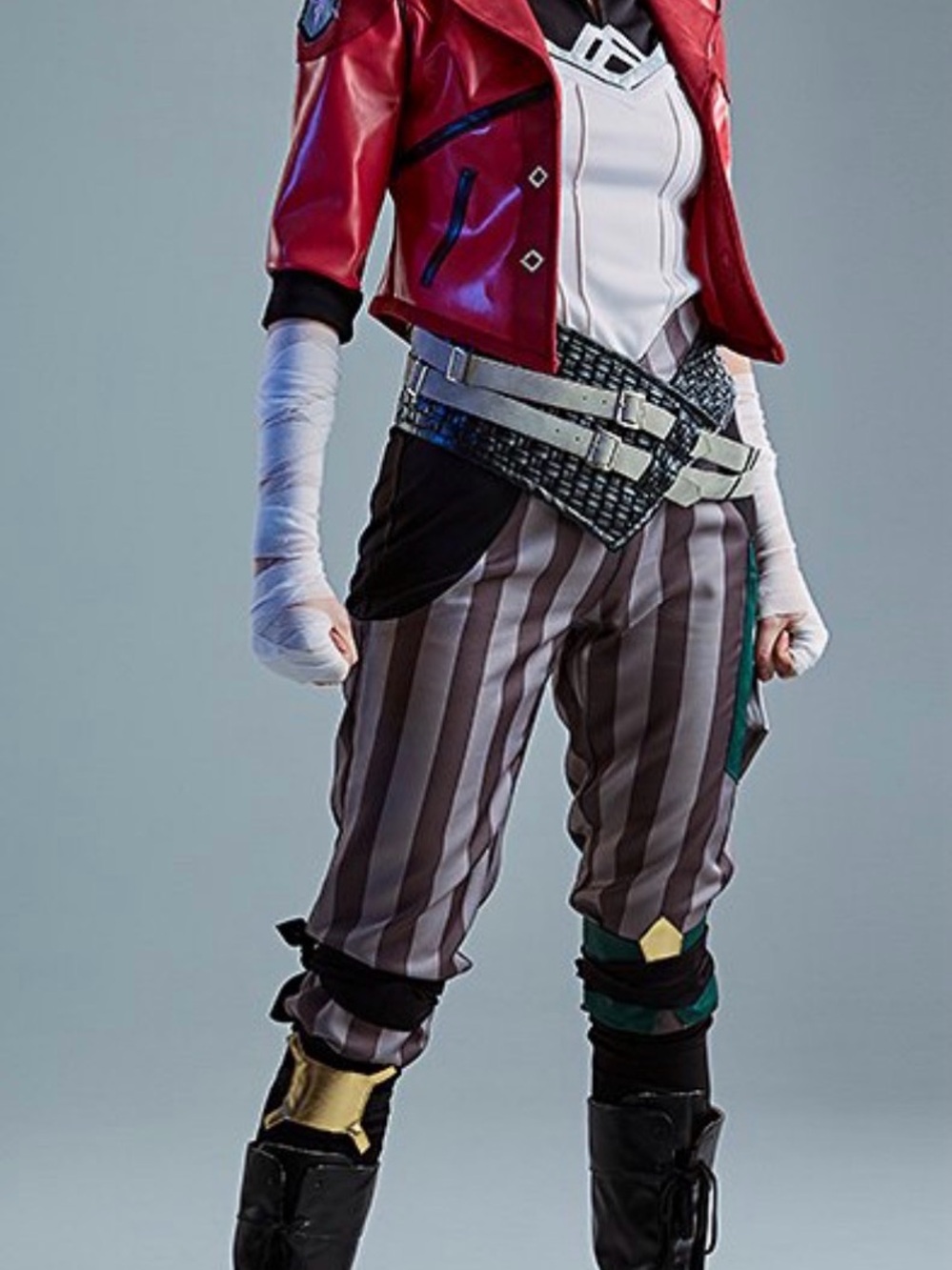Miccostumes Arcane Vi Cosplay Costume + Wig